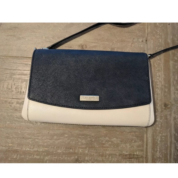 Kate Spade ♠️ NWOT Cream/Black Crossbody Bag - Picture 8 of 10